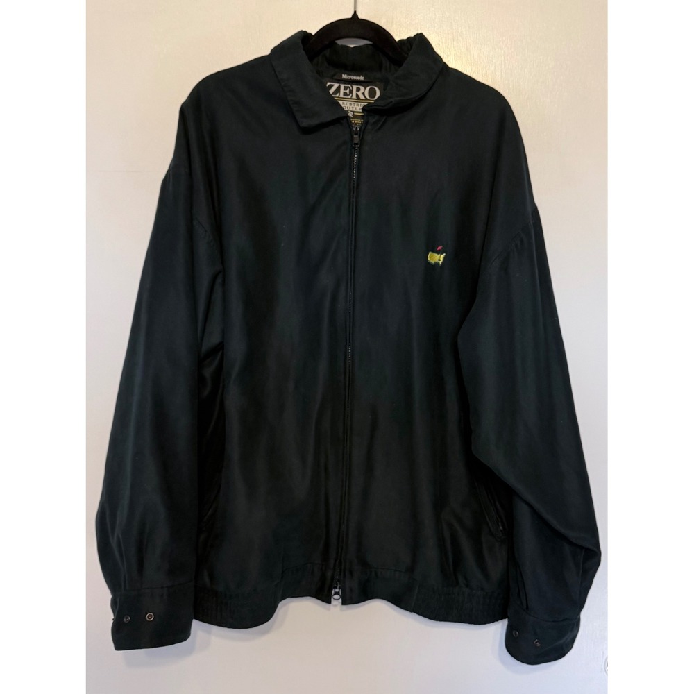 ZeroRestrictions Microsuede Full Zip Jacket – Green – Masters Logo – Men's XL